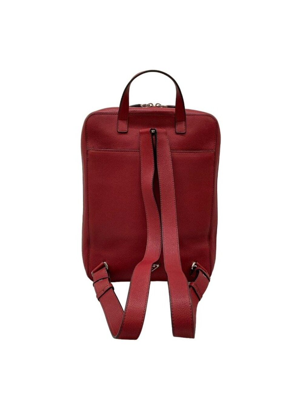 Prada Backpack Red Leather - Picture 3 of 15